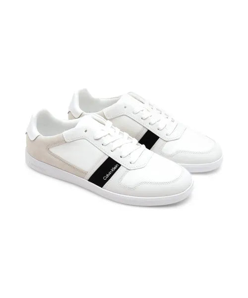 Calvin Klein - White Leather Sneakers Men