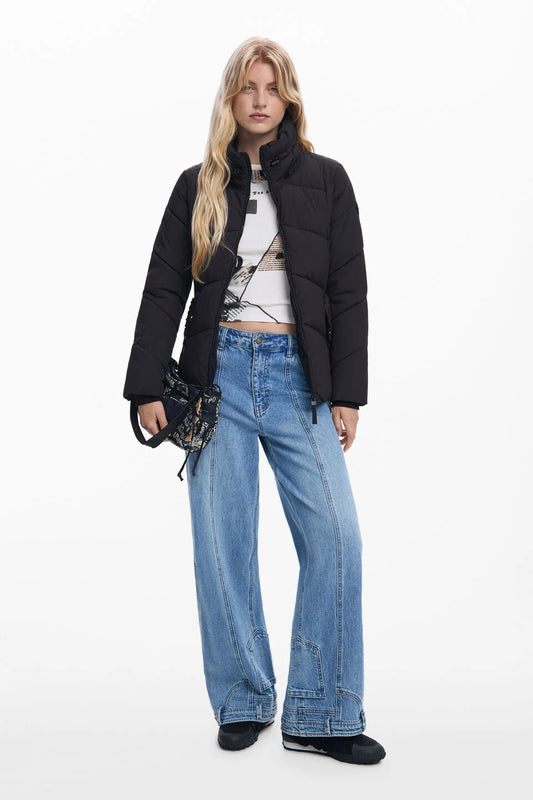 Desigual - Belted Padded Jacket