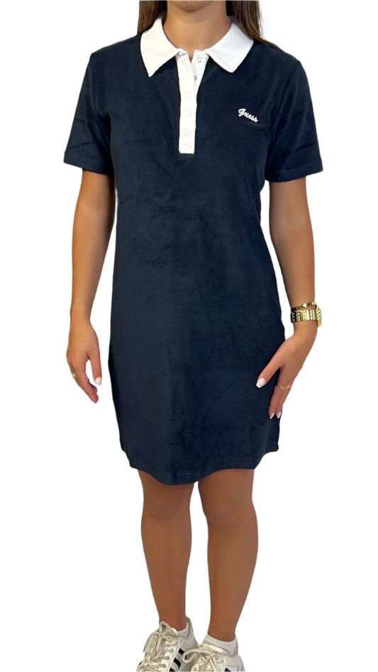 Guess Jeans - White and Blue Dress