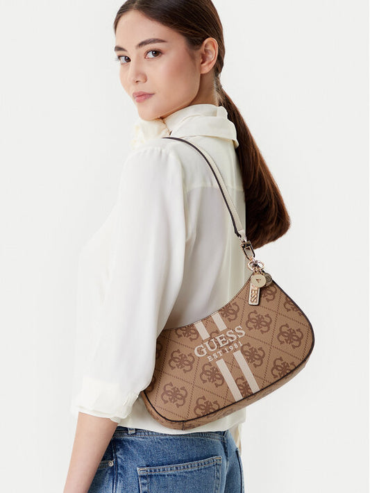 Guess - Noelle Beige Shoulder Bag
