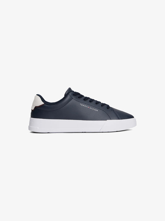 Tommy Hilfiger - Blue Leather sneakers Men