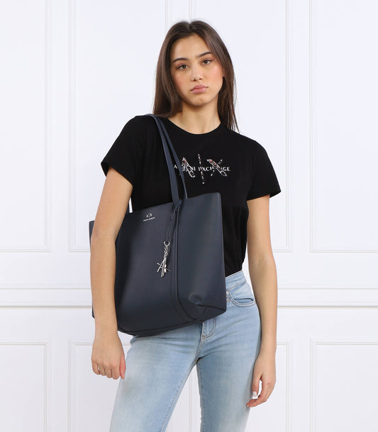 Armani Exchange - Blue Sylvie Cabas Bag