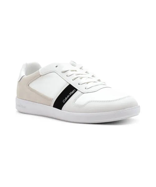 Calvin Klein - White Leather Sneakers Men