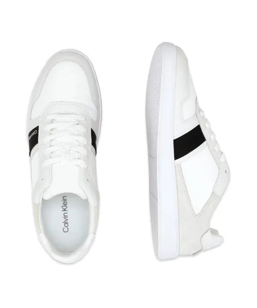 Calvin Klein - White Leather Sneakers Men