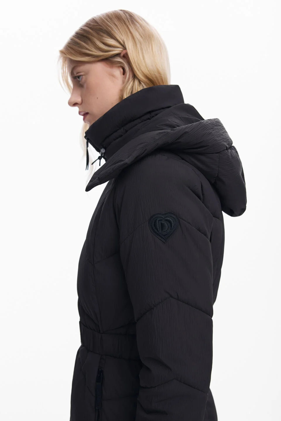 Desigual - Belted Padded Jacket