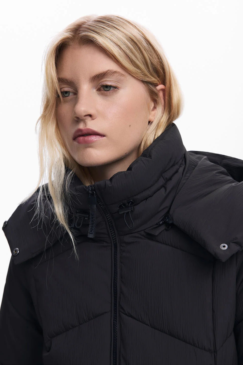 Desigual - Belted Padded Jacket
