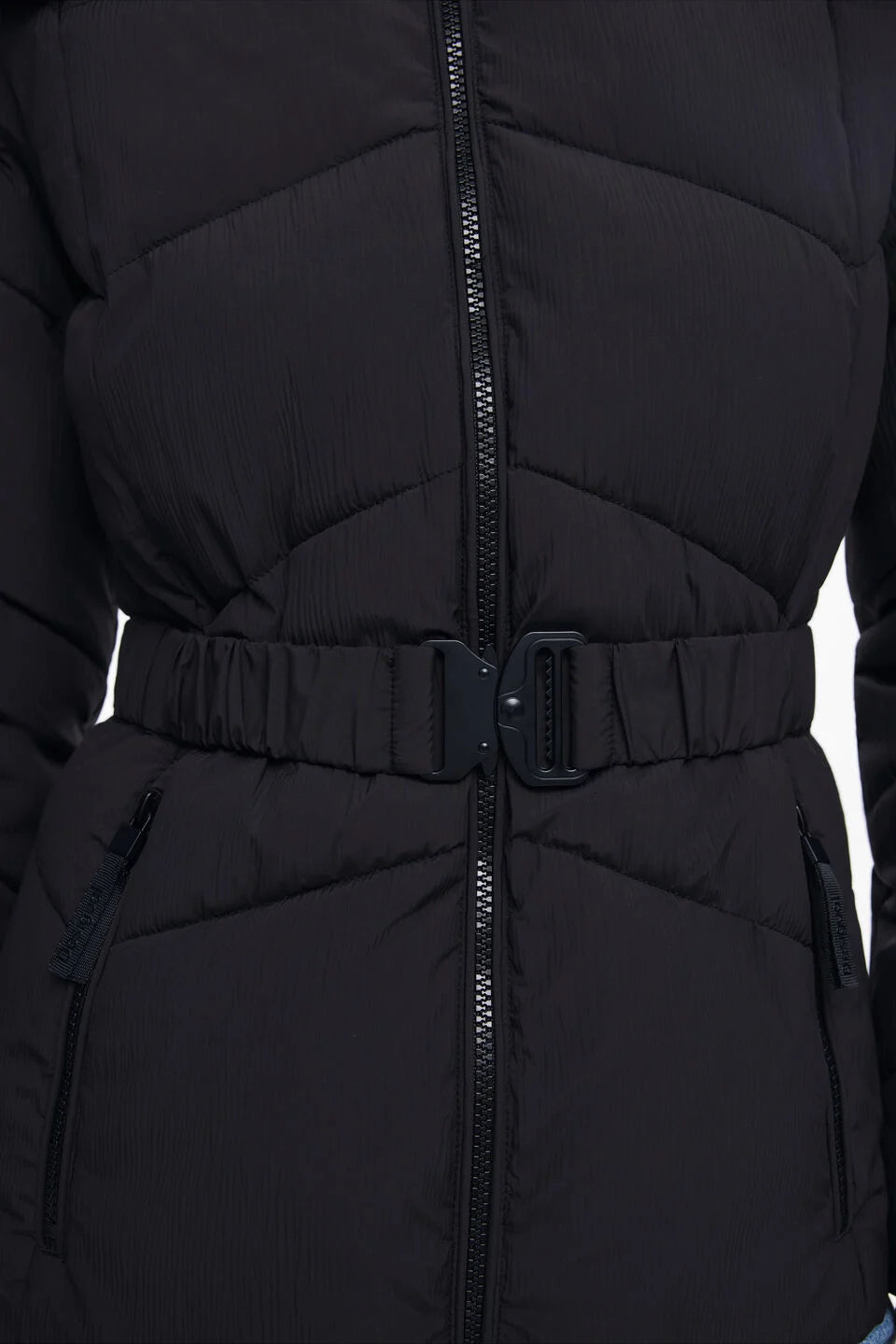 Desigual - Belted Padded Jacket