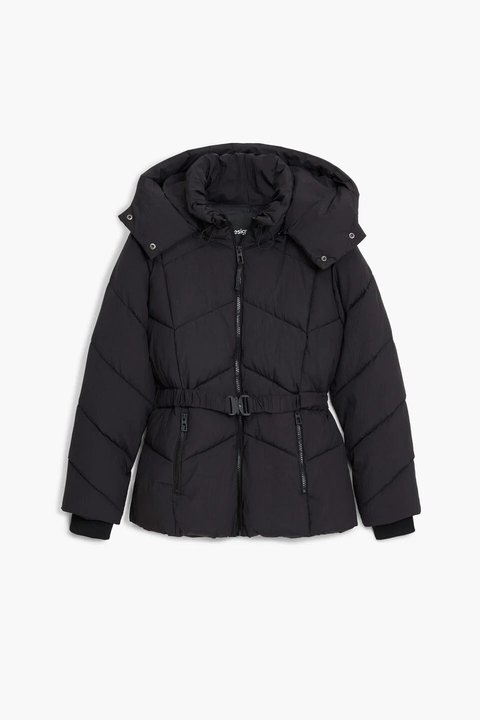 Desigual - Belted Padded Jacket