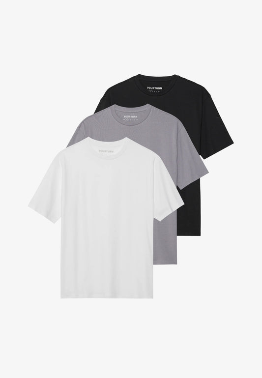 UNISEX 3 PACK - T-shirt basic