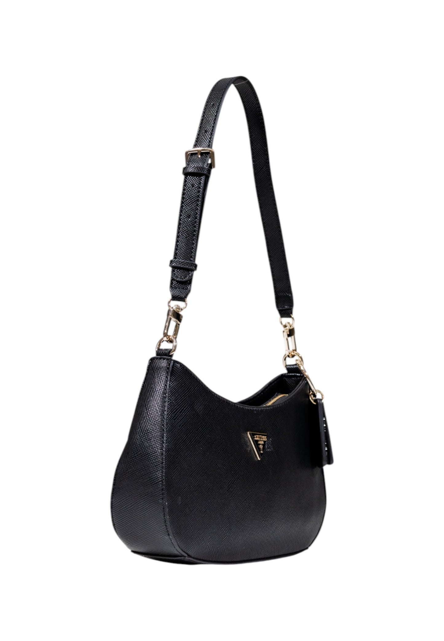 Guess - Noelle Saffiano Black Shoulder Bag