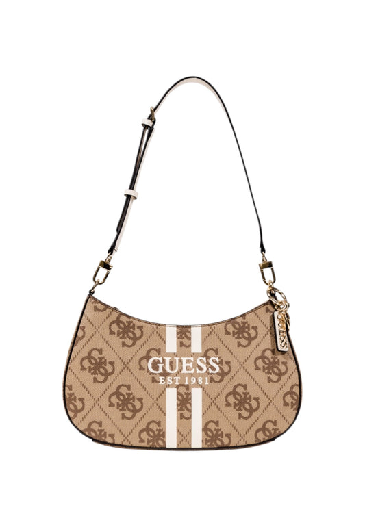 Guess - Noelle Beige Shoulder Bag