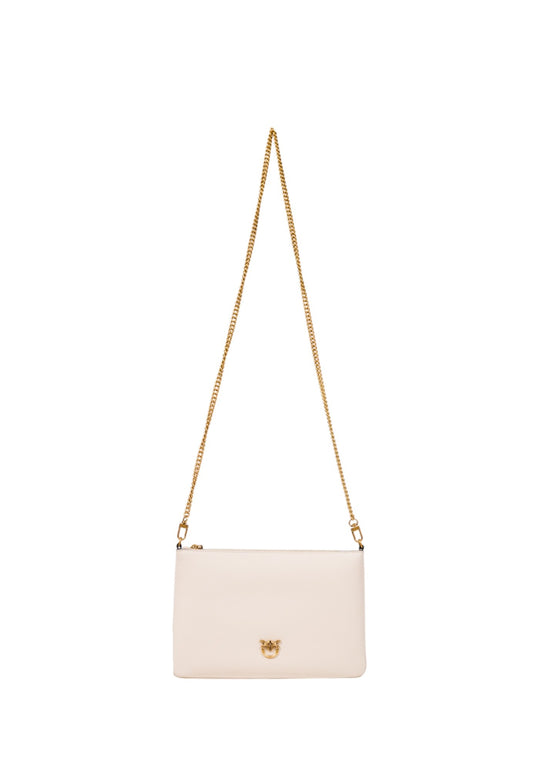 Pinko - Flat Classic Light Beige Clutch