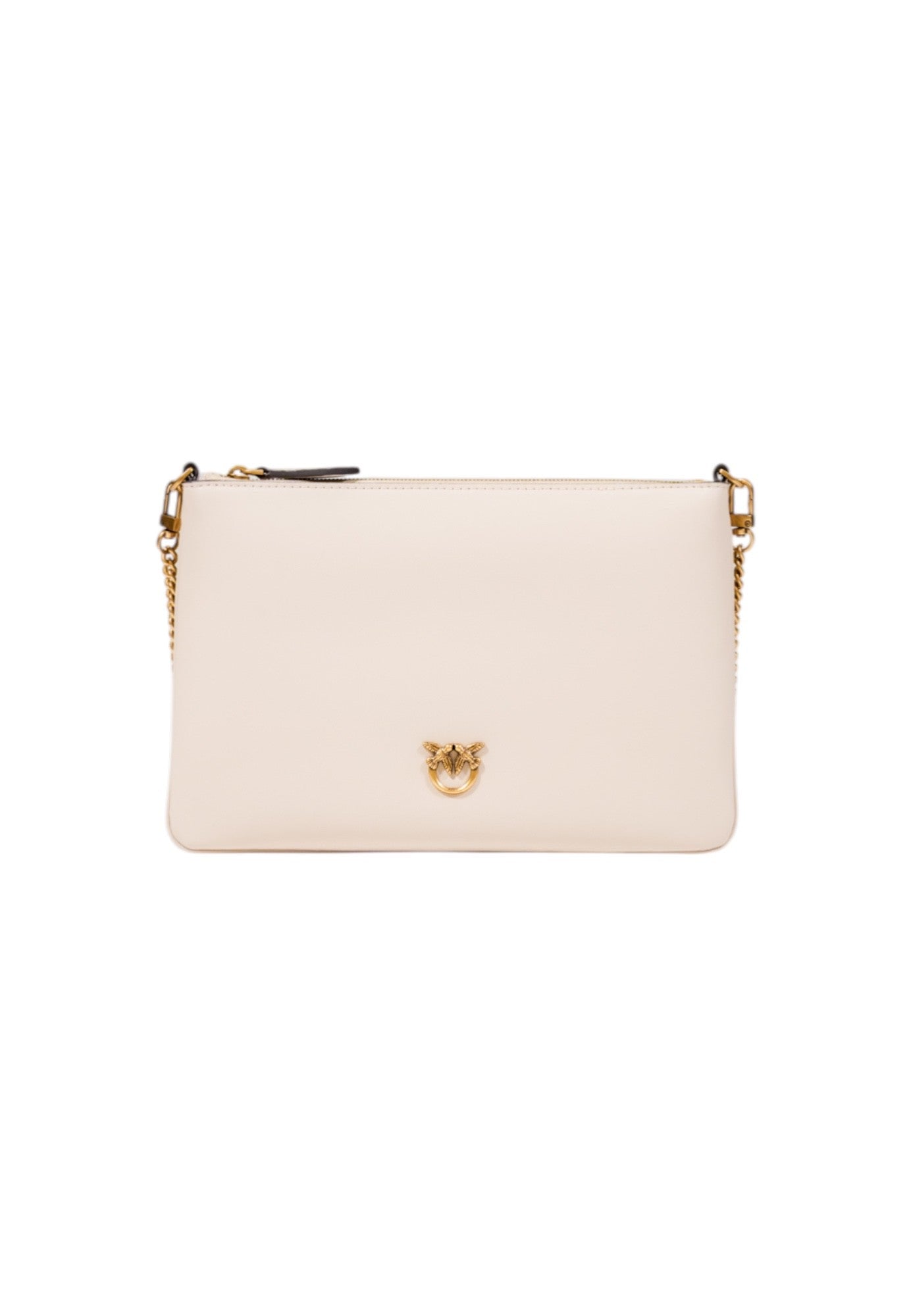 Pinko - Flat Classic Light Beige Clutch
