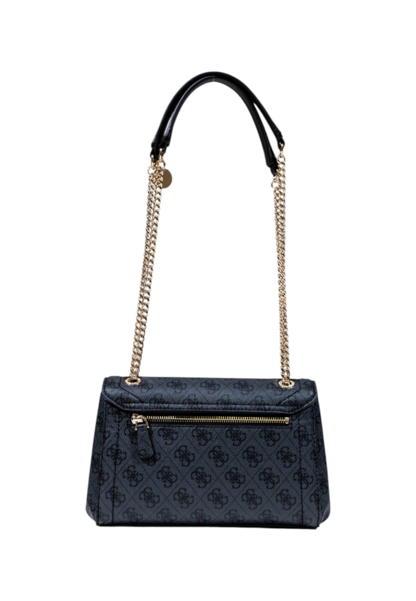 Guess - Noelle Grey Monogram Shoulder Bag