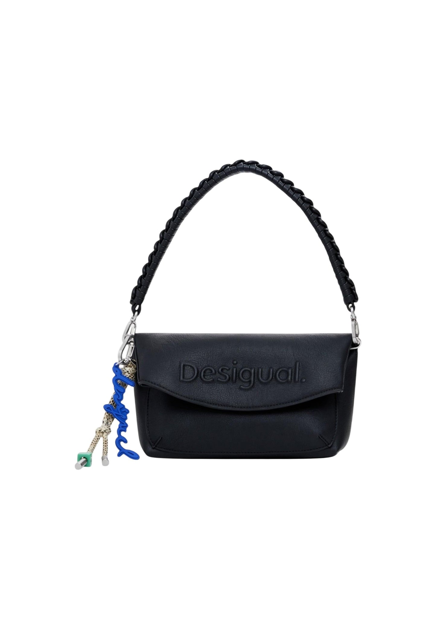 Desigual - Black Rabat Logo 3D Shoulder Bag