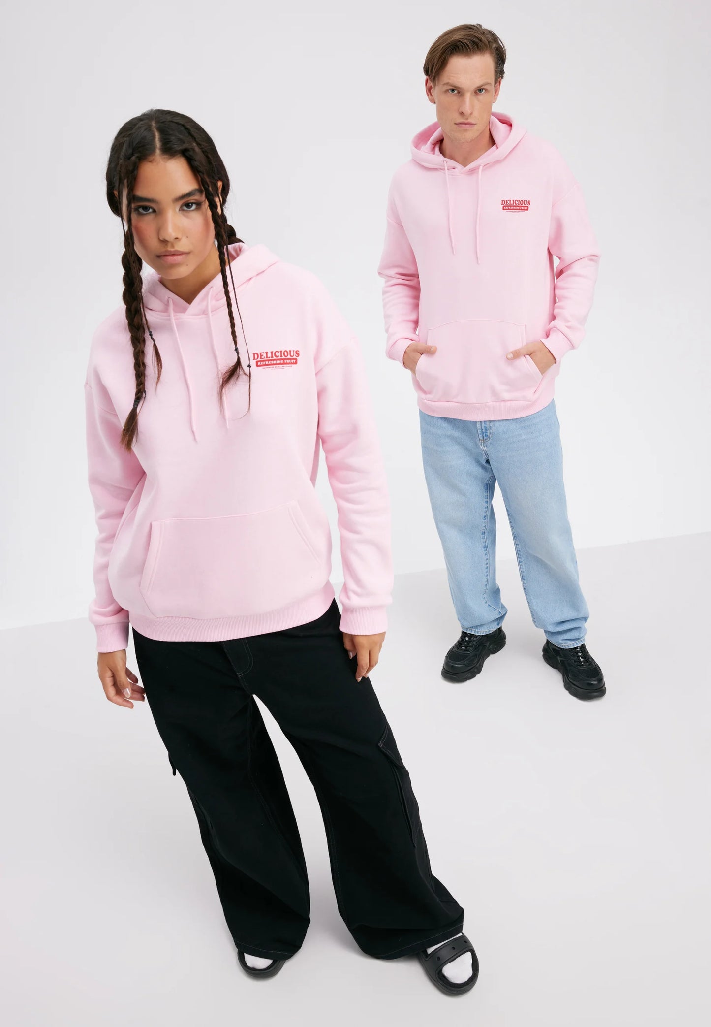 YOURTURN - UNISEX Pink Hoodie