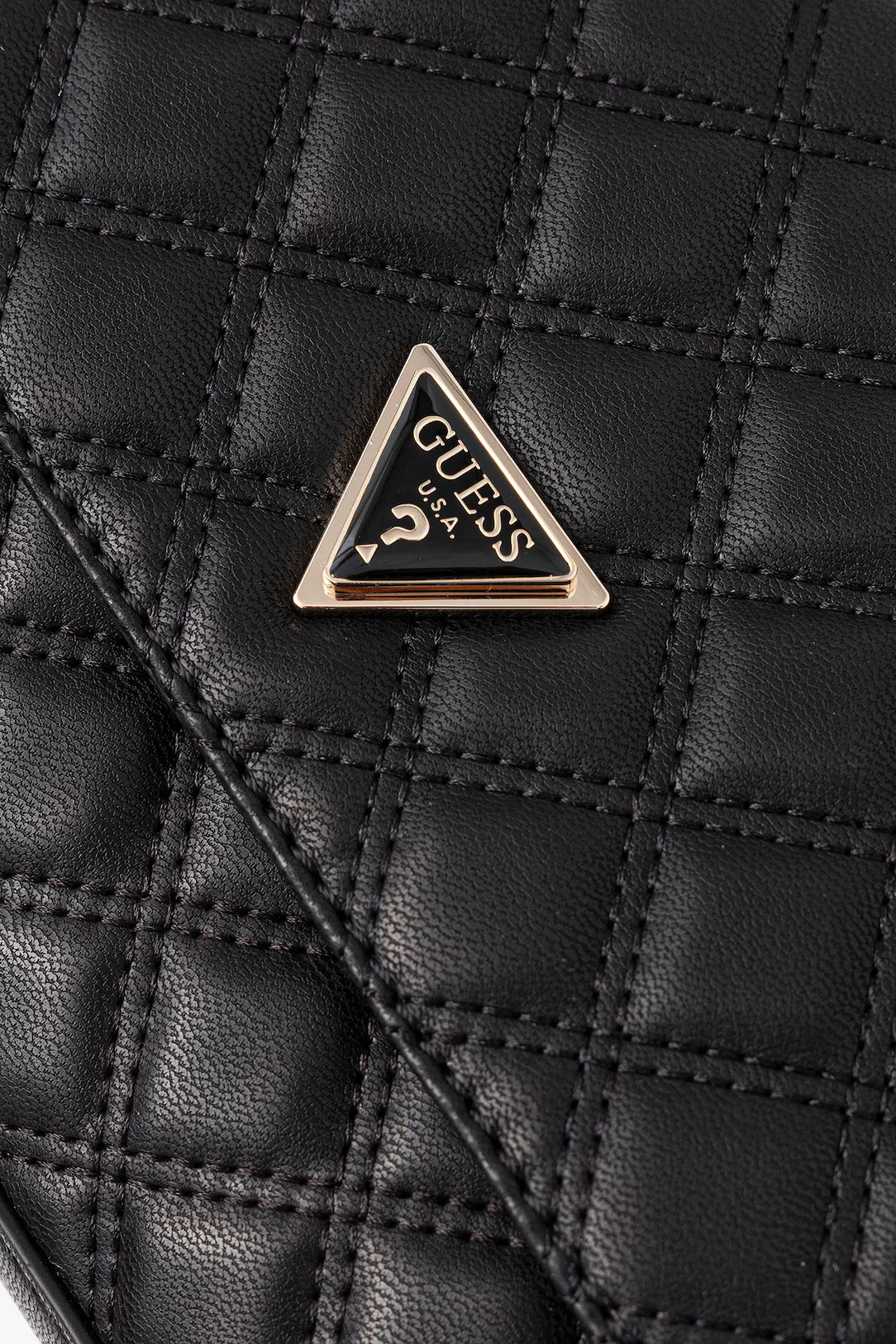 Guess - Giully Quilted Black Bag