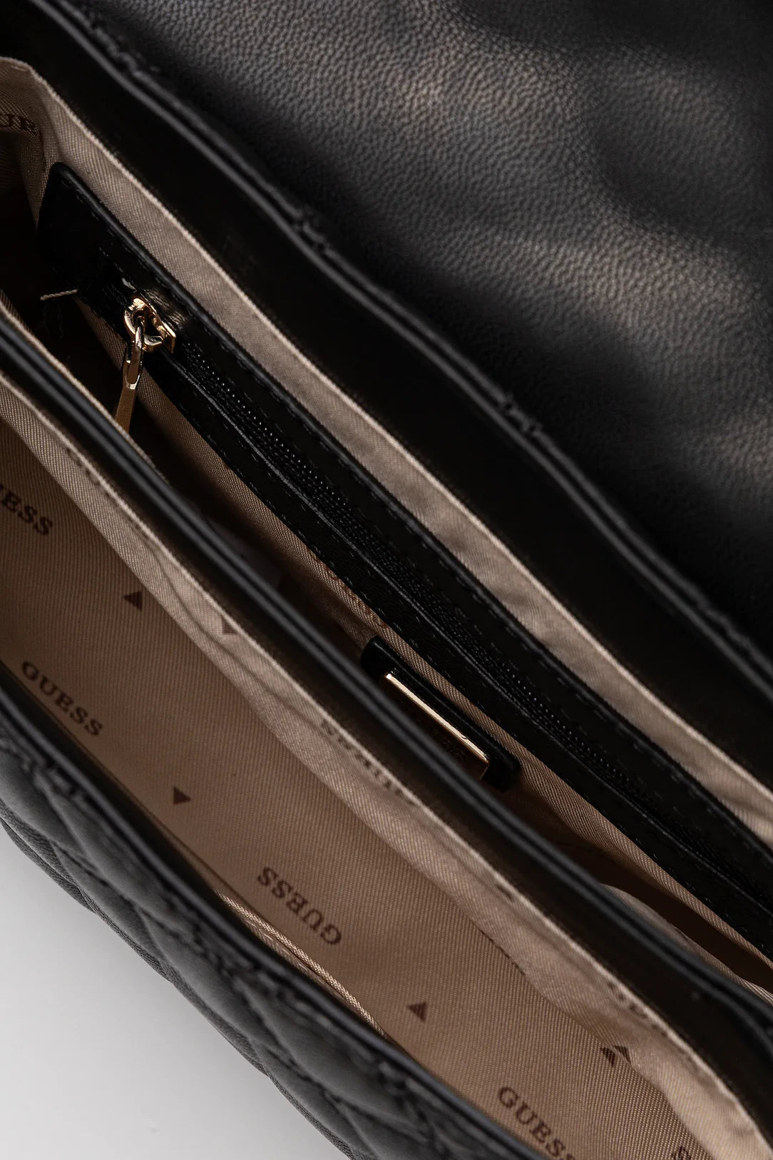 Guess - Giully Quilted Black Bag