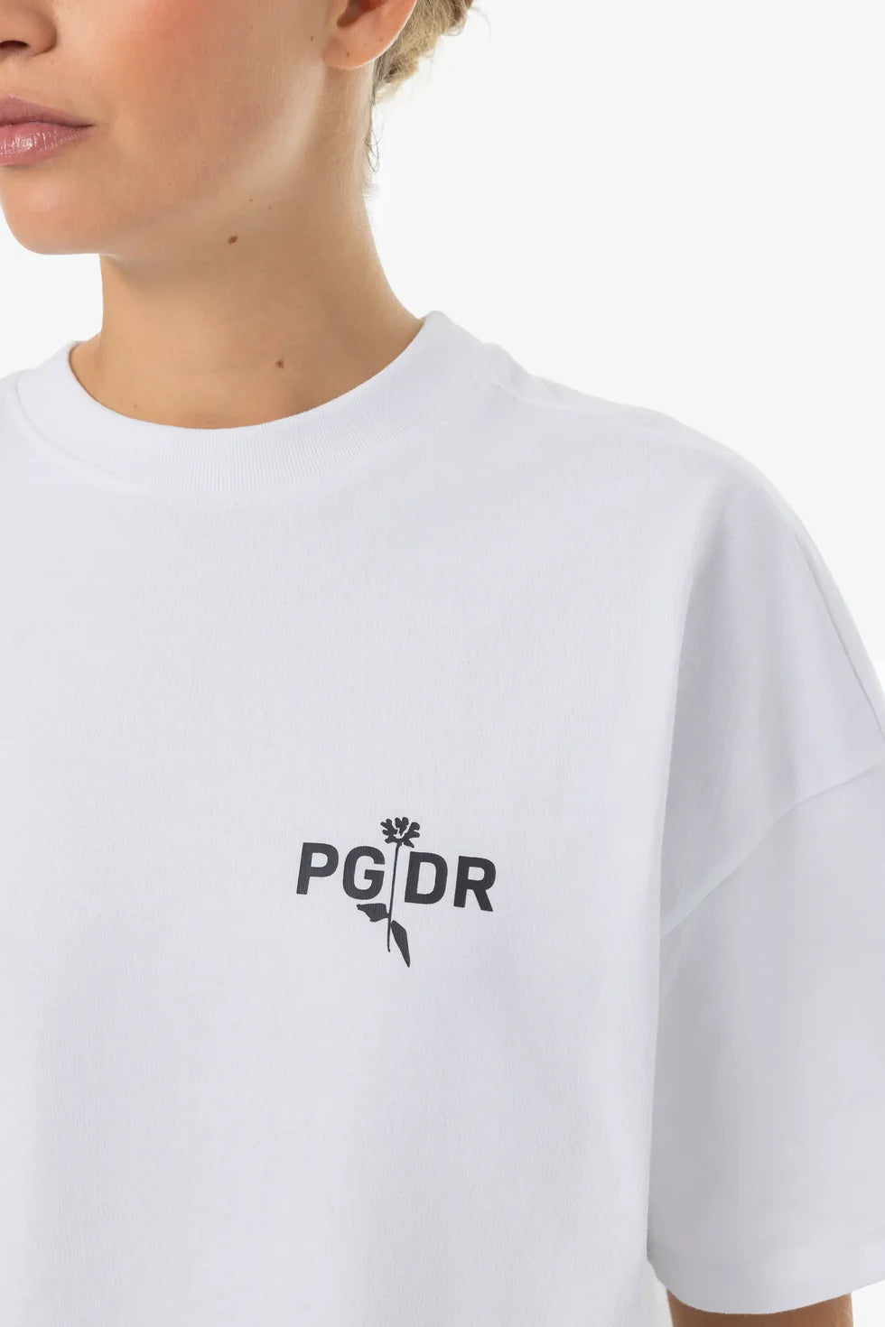 Ailis Oversized Tee White