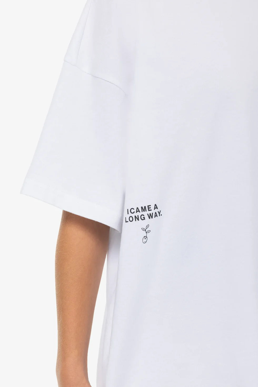 Ailis Oversized Tee White
