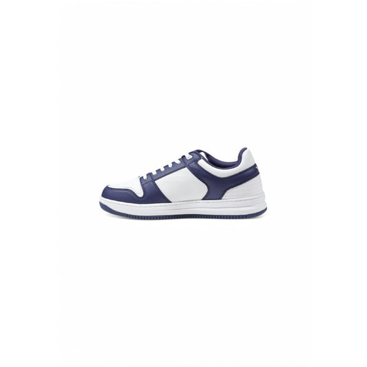 EA7 - White and Blue Sneakers Men