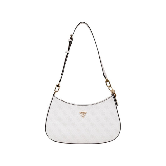 Guess - Noelle White Shoulder Bag Logo 4G