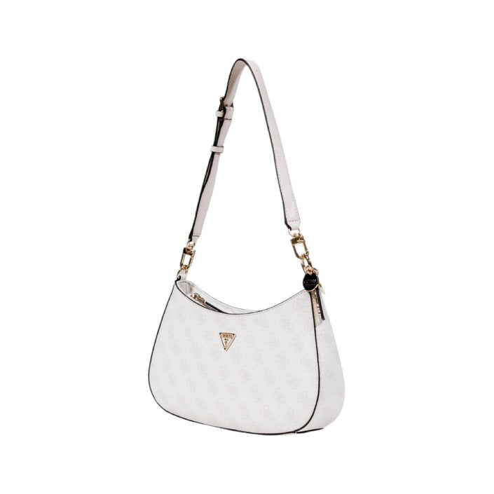 Guess - Noelle White Shoulder Bag Logo 4G