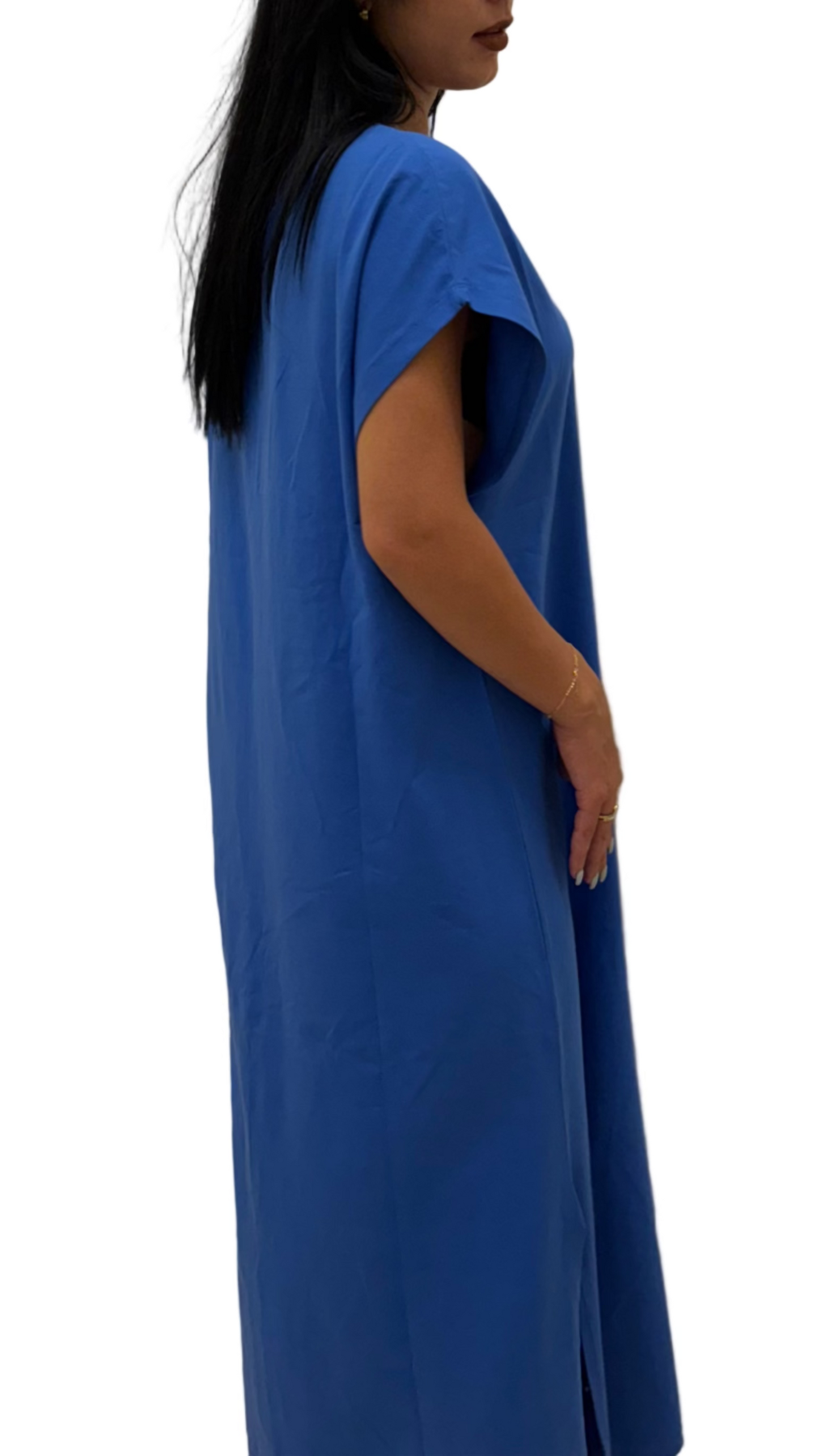 B.young - Blue V-neck Dress