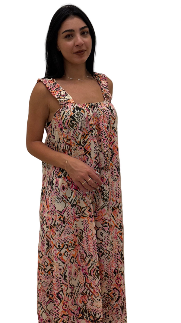 B.young - Sleevless Boho Midi Dress