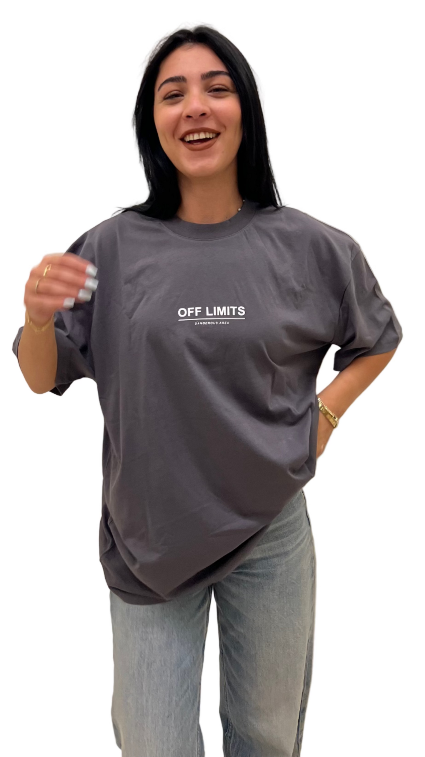 UNISEX - OFF LIMITS T-Shirt - Dark grey