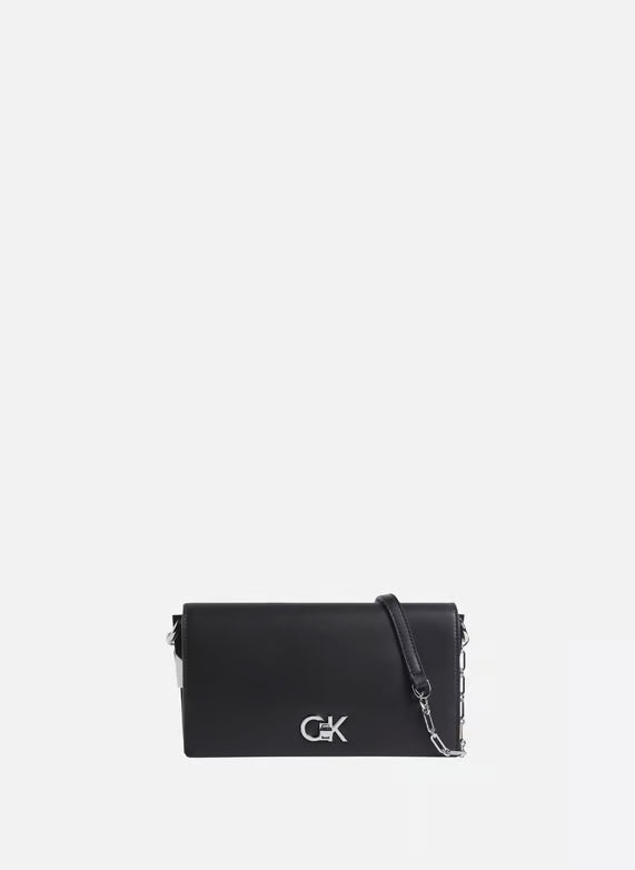 Calvin Klein - Re-Lock Mini Convertible Chain Bag Black