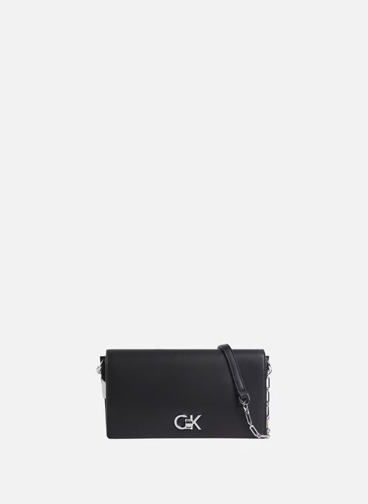 Calvin Klein - Re-Lock Mini Convertible Chain Bag Black