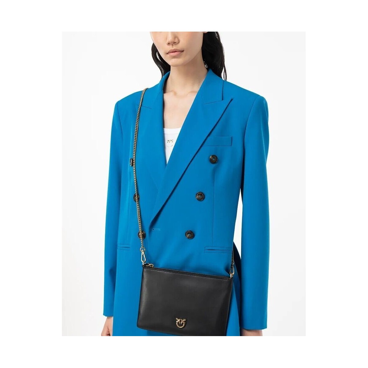 Pinko - Flat Classic Black Clutch