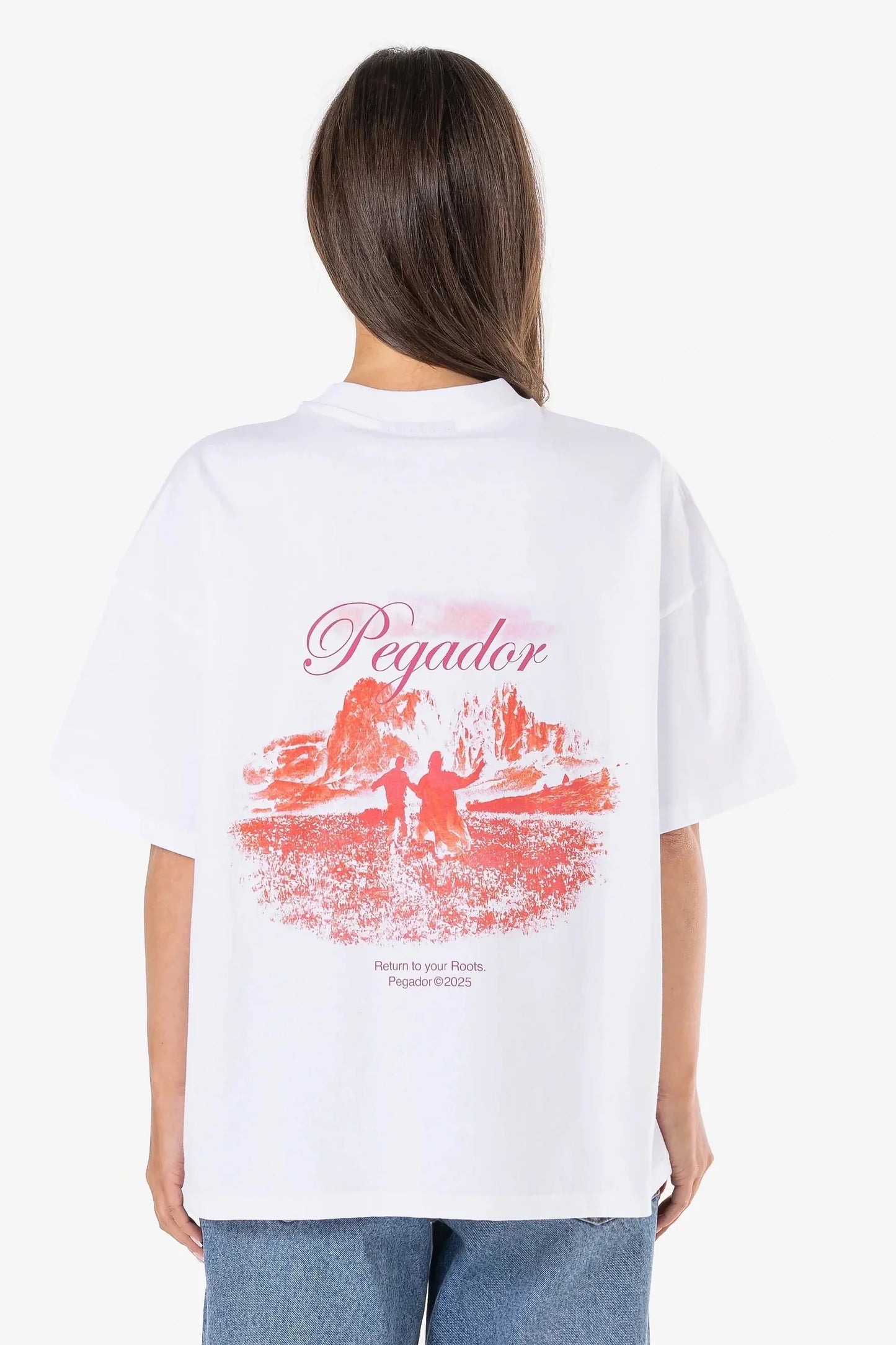 Tuni Oversized Tee White