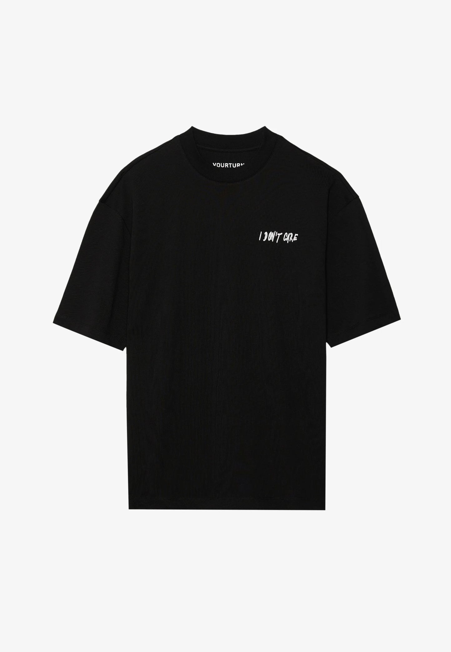 UNISEX - Don't Care T-Shirt - Black