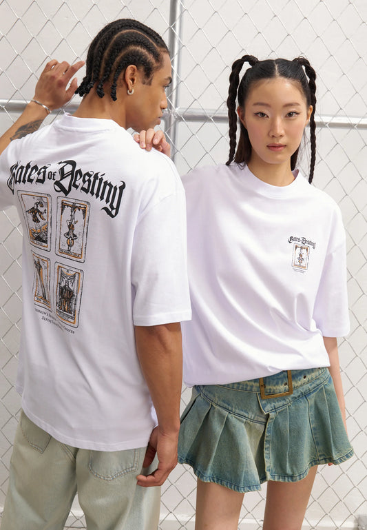 UNISEX - Gates of Destiny T-Shirt - White
