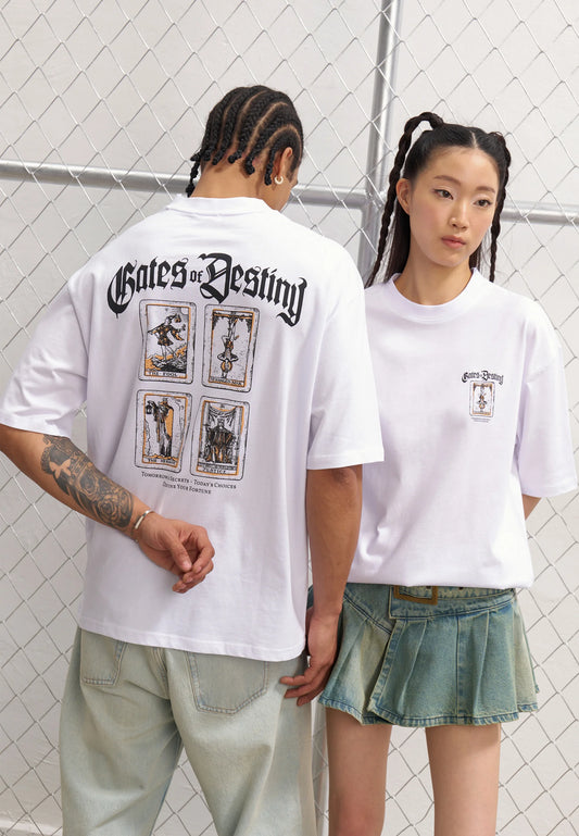 UNISEX - Gates of Destiny T-Shirt - White