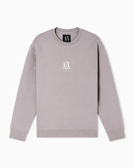 Armani Exchange - Crewneck Cotton Sweatshirt