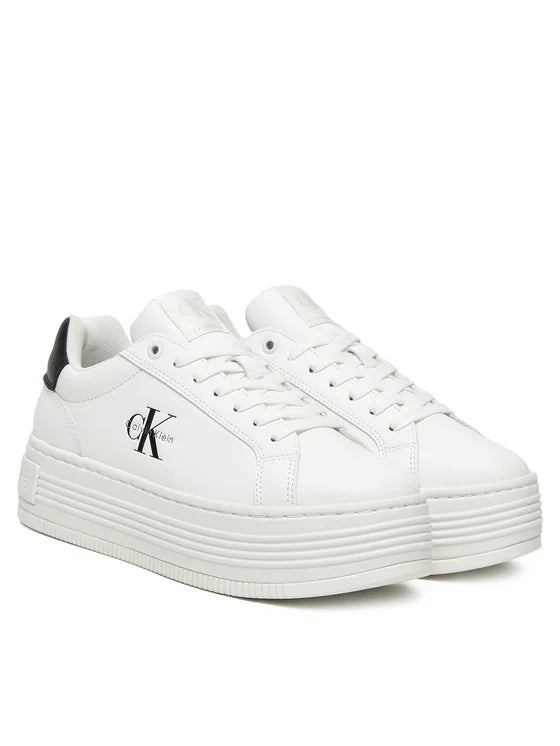 Calvin Klein Jeans - White and Black Sneakers Women
