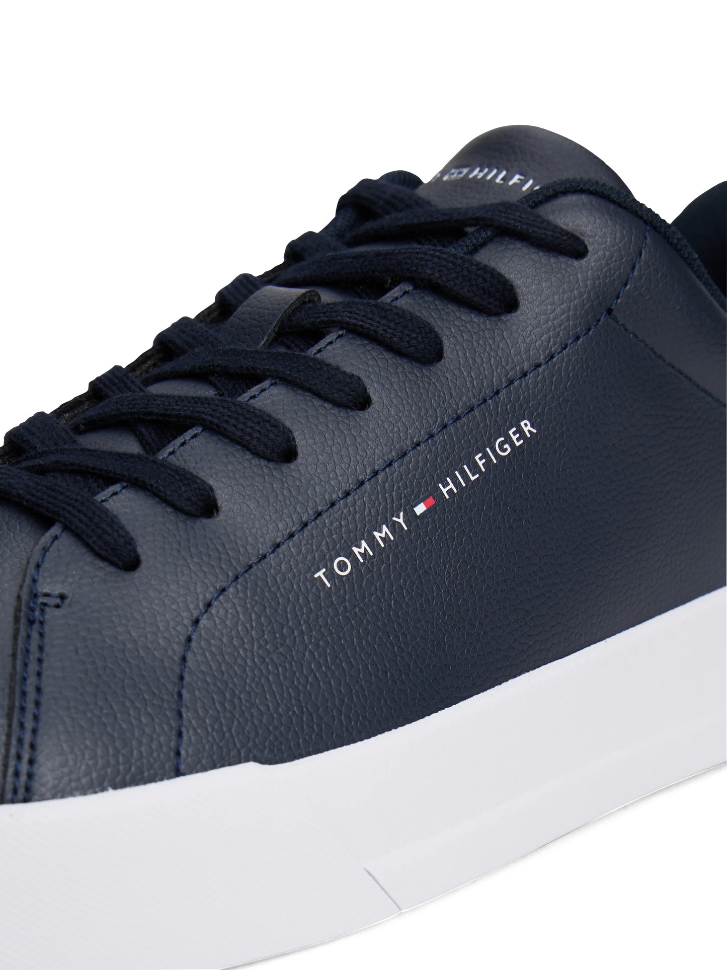 Tommy Hilfiger - Blue Leather sneakers Men