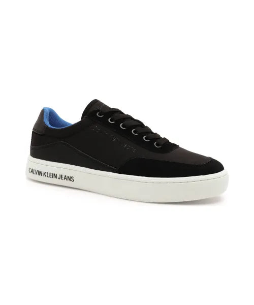Calvin Klein - Black Leather Sneakers Men