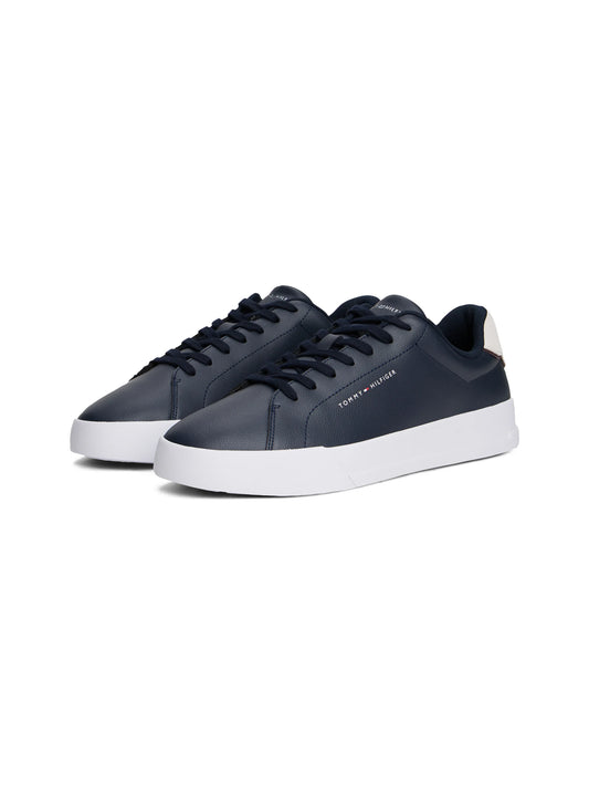 Tommy Hilfiger - Blue Leather sneakers Men