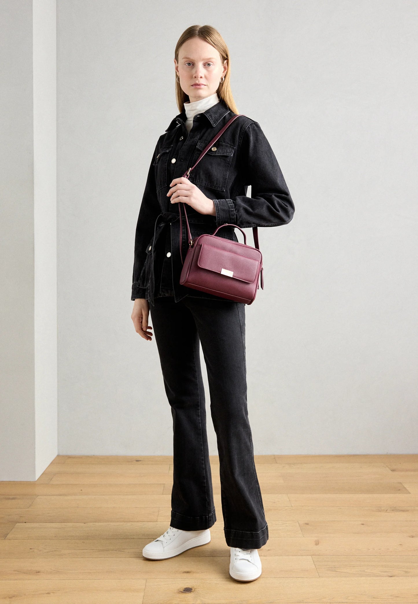 Anna Field - Shoulder Bag Burgundy