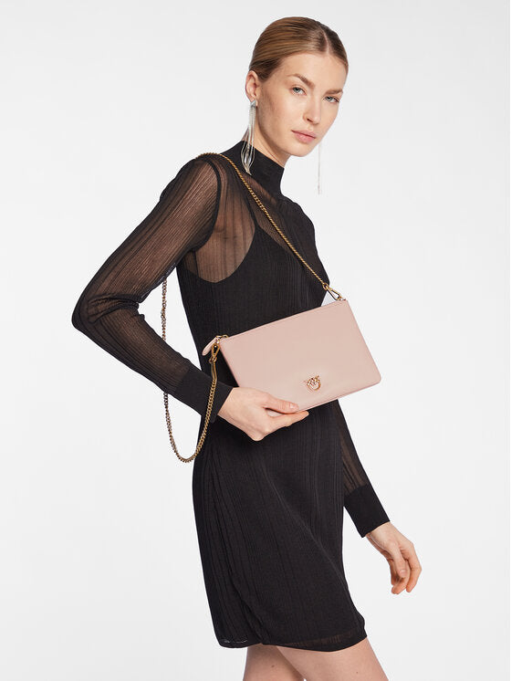 Pinko - Flat Classic Beige Clutch