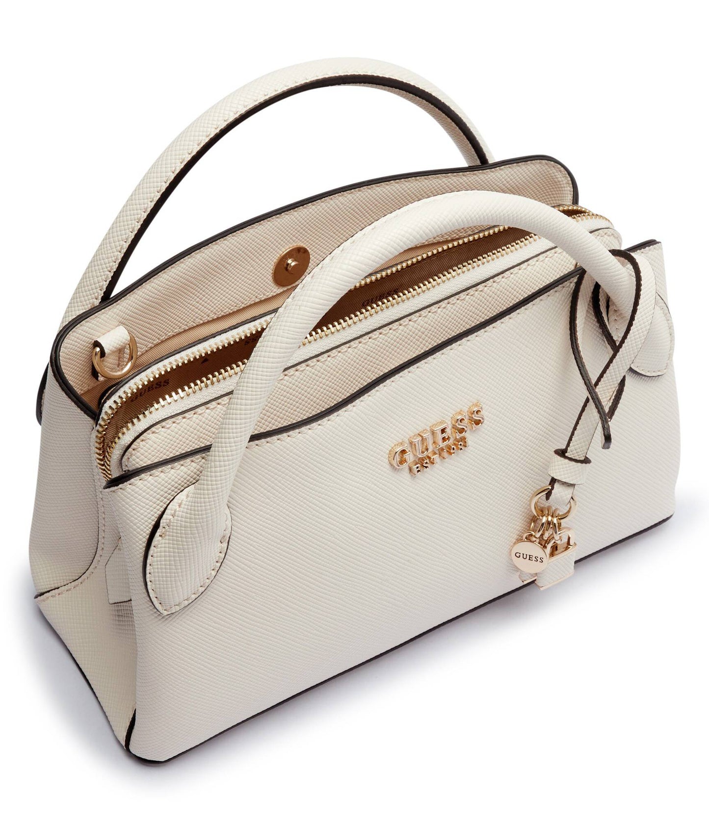 Guess - Fedana Girlfriend Satchel Off White
