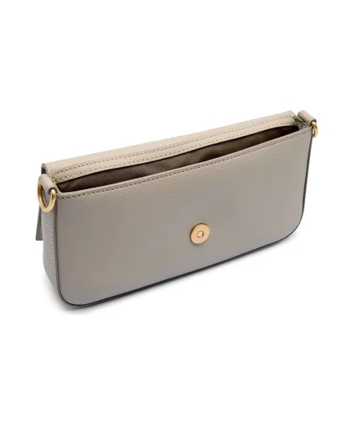 Calvin Klein - Beige Minimal Monogram Shoulder Pouch