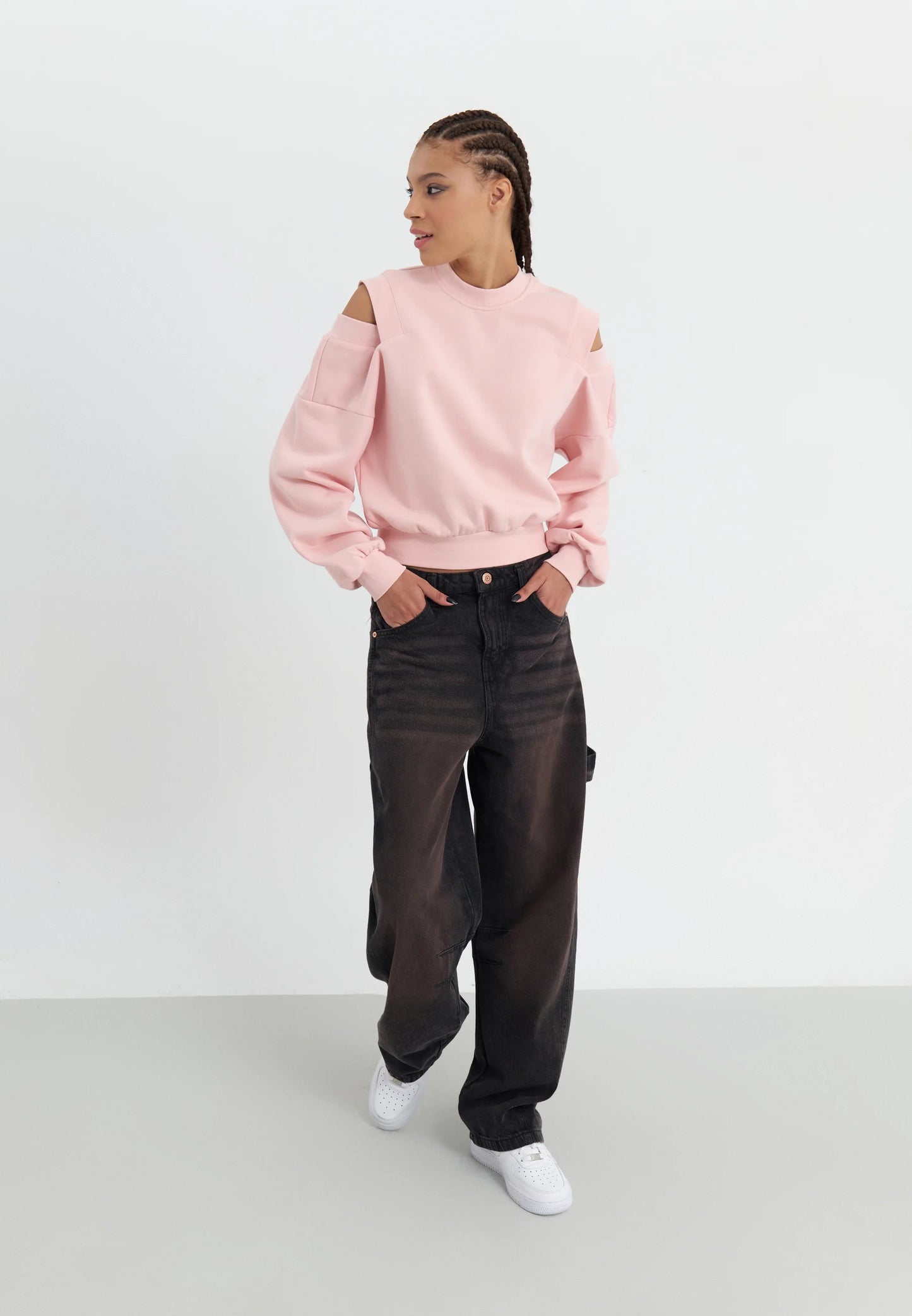 Sweatshirt - Light Pink